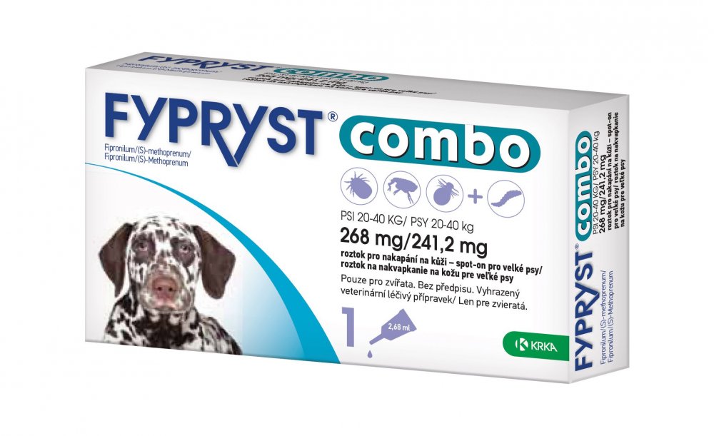 Fypryst COMBO spot on dog L 1x2,68ml 20-40kg