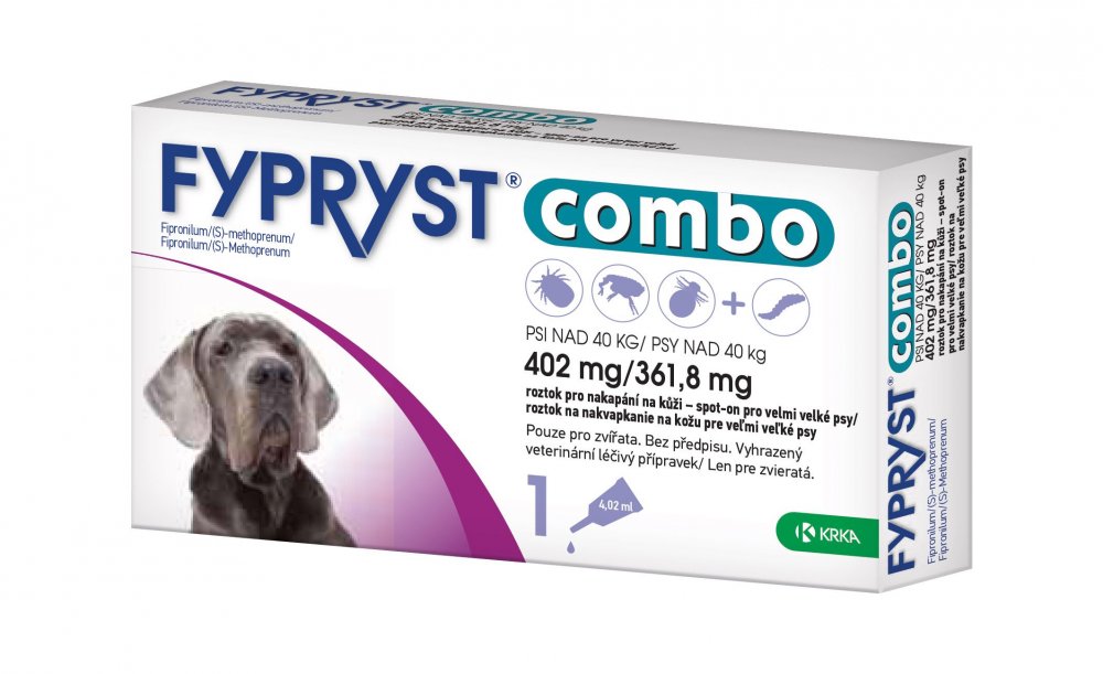 Fypryst COMBO spot on dog XL 1x4,02ml nad 40kg