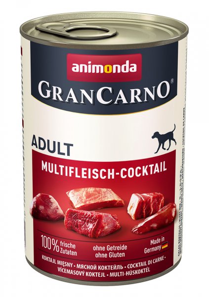 GranCarno Adult konzerva Multi masový koktejl 400g
