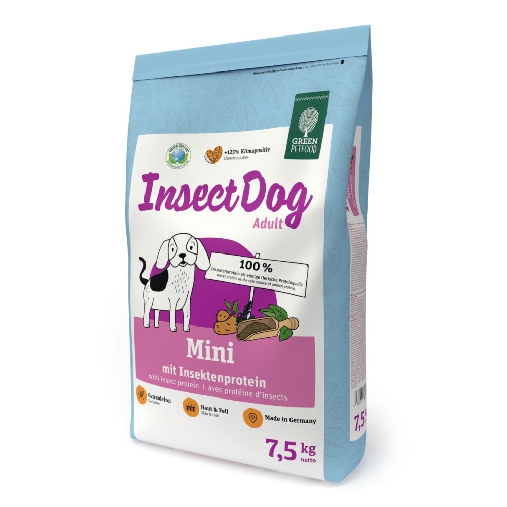 Green Petfood Insect Dog Mini Adult 7,5kg