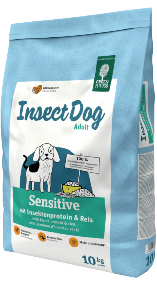 Green Petfood Insect Dog Sensitive 10kg