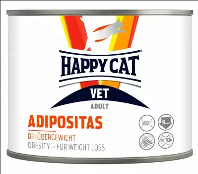 Happy Cat konzerva VET Dieta Adipositas 200g