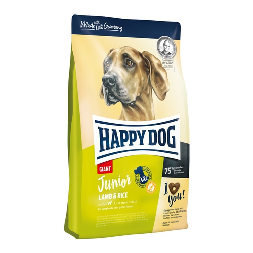 Happy Dog Junior Giant Lamb&Rice 15kg