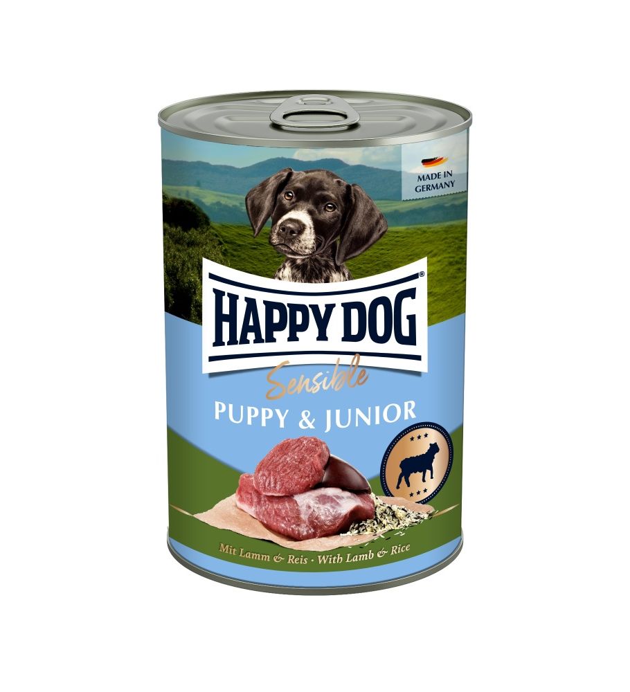 Happy Dog konzerva Puppy&Junior Lamm 400g
