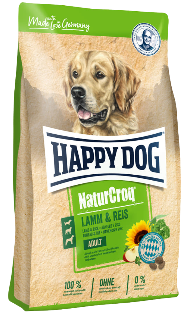 Happy Dog NaturCroq Lamm & Reis 2x15kg
