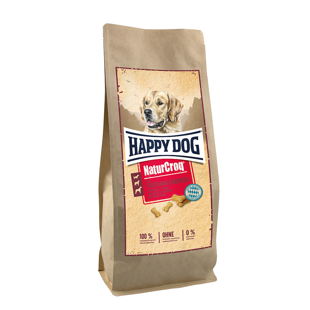 Happy Dog NaturCroq Mini Bones Truthahn 700 g