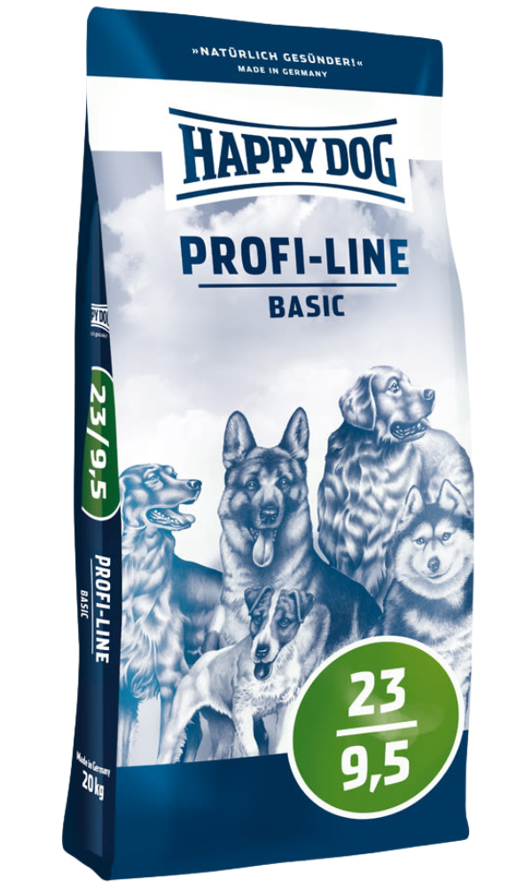 Happy Dog Profi 23/9,5 Basic 2x20kg