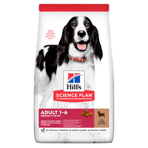 Hill's Canine Adult Medium Lamb & Rice 18kg