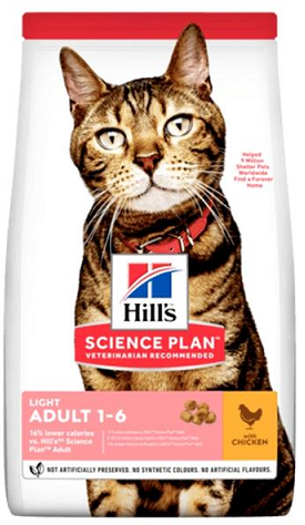 Hill's Feline Adult Light 10kg