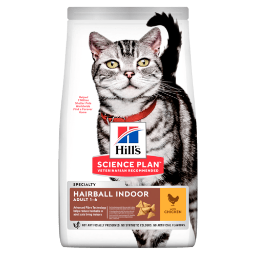Hill's Feline Adult Hairball Indoor 3kg