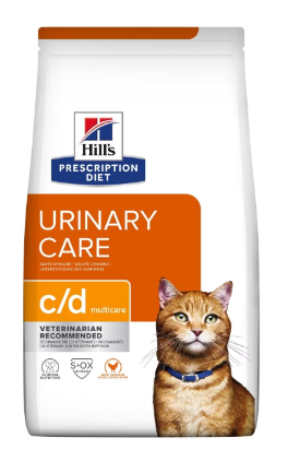 Hill's Feline C/D Urinary Multicare Chicken 8kg