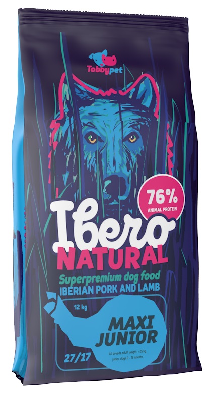 Ibero Natural Dog Maxi Junior 12kg