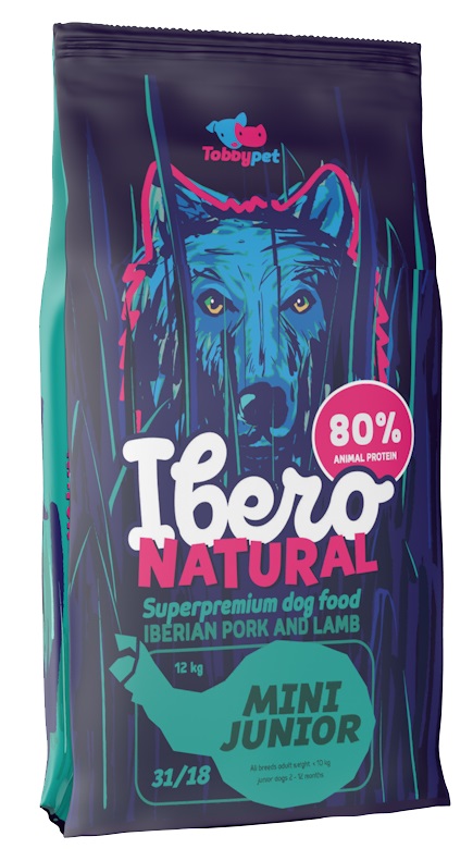 Ibero Natural Dog Mini Junior 12kg