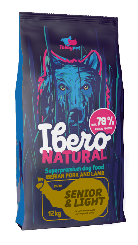 Ibero Natural Dog Senior Light 2x12kg