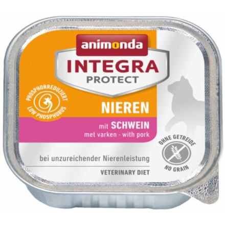 Animonda VD INTEGRA PROTECT NIERE/RENAL dieta vepřové maso pro kočky 100g