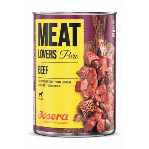Josera Dog Konzerva Meat Lovers Pure Beef 400g