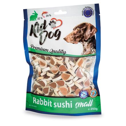 Kiddog králičí malé suši 250g