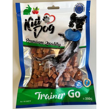 Kiddog Trainer Go mini kostičky s králíkem a brusinkami 250g