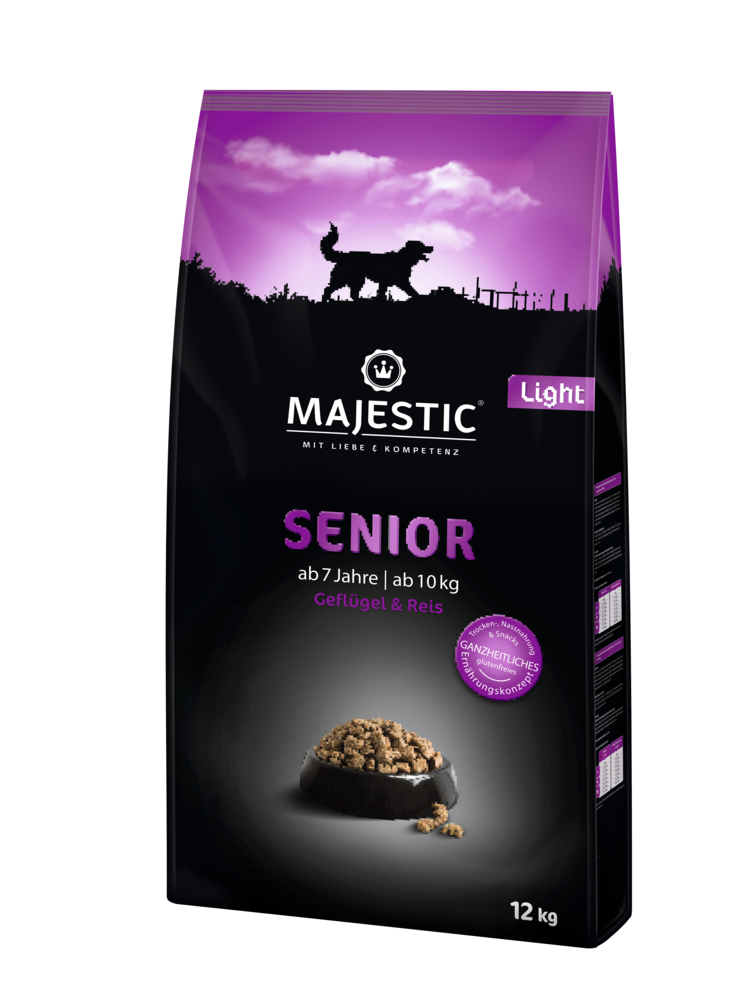 Majestic Dog Senior Geflügel & Reis 2x12kg