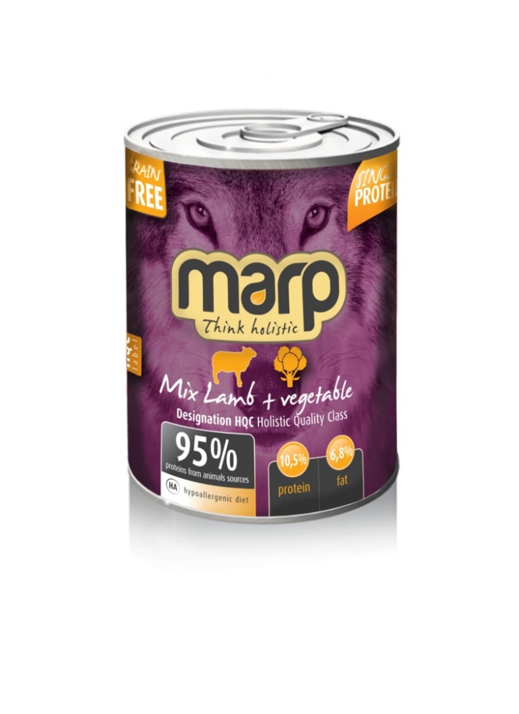 Marp Dog Mix Lamb+Vegetable 6x400g