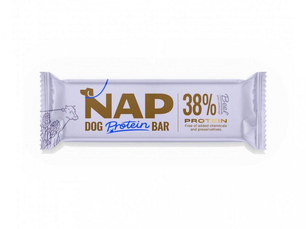 NAP Dog protein bar Beef with lavender 50g