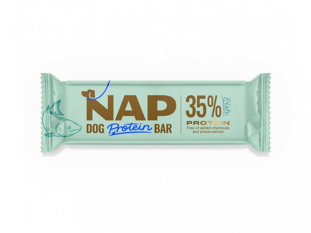 NAP Dog protein bar Fish 50g