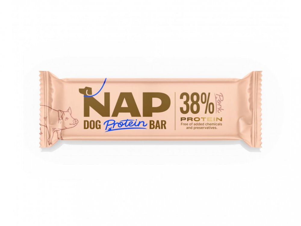 NAP Dog protein bar Pork 50g