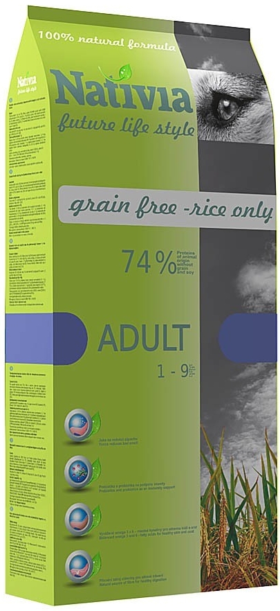 Nativia Adult Chicken&Rice 2x15kg