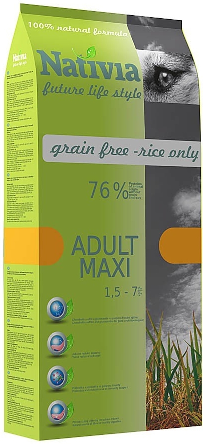 Nativia Adult Maxi Chicken&Rice 2x15kg