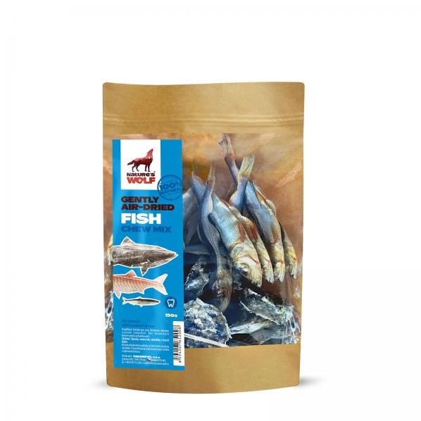 Nature's Wolf Fish Chew Mix 150g