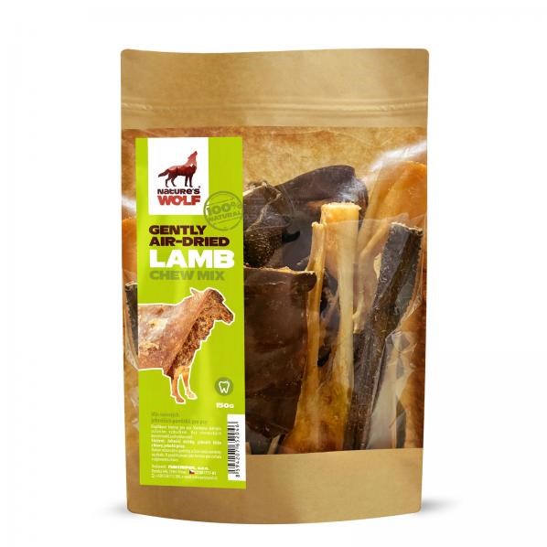 Nature's Wolf Lamb Chew Mix 150g