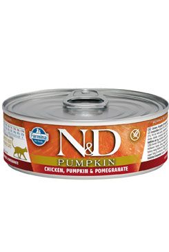 N&D GF Cat Pumpkin Adult Chicken & Pomegranate 70g