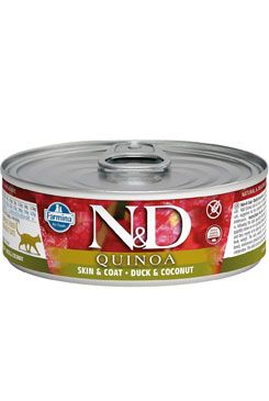 N&D Cat Quinoa Adult Duck & Coconut 80g