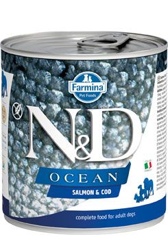 N&D Dog OCEAN Adult Salmon & Codfish 6x285g