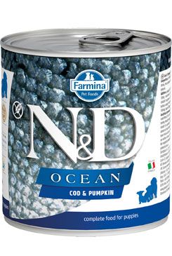 N&D Dog OCEAN Puppy Codfish & Pumpkin 6x285g