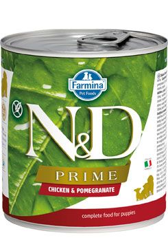 N&D DOG PRIME Puppy Chicken & Pomegranate 285g