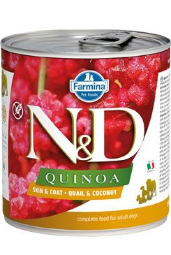 N&D Dog QUINOA Adult Quail & Coconut 6x285g