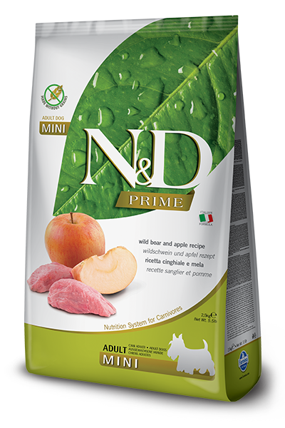 N&D Prime Dog Adult Mini Boar & Apple_pytel
