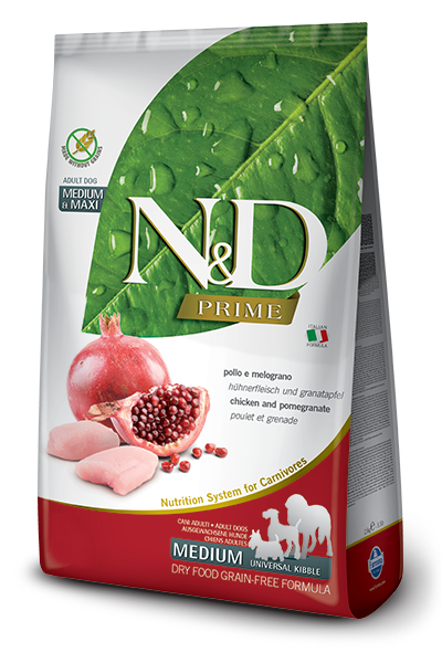 N&D Prime Dog Prime Adult M/L Chicken & Pomegranate 2,5kg