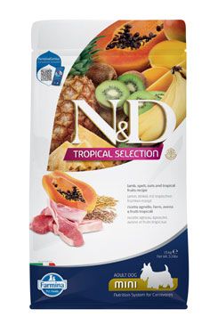 N&D Dog Tropical Adult Mini Lamb, spelt, oats and tropical fruits 1,5kg