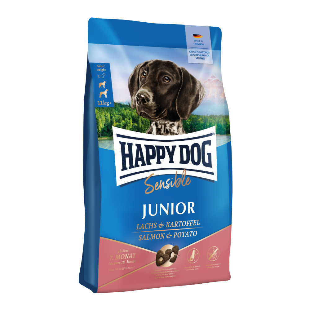 Happy Dog Junior Salmon & Potato 1kg