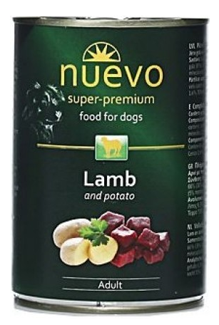 Nuevo konzerva Dog Adult Lamb 6x400g