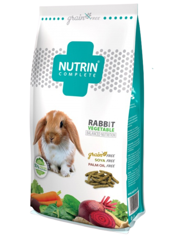 Nutrin Complete Grain Free Králík vegetable 1,5kg