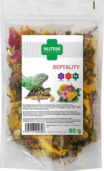 Nutrin Nature Reptality 80g