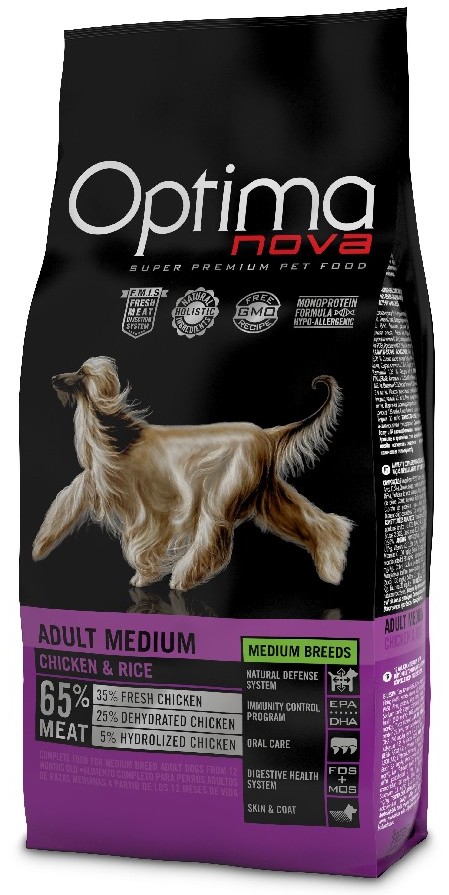 OPTIMAnova Dog Adult Medium 12kg