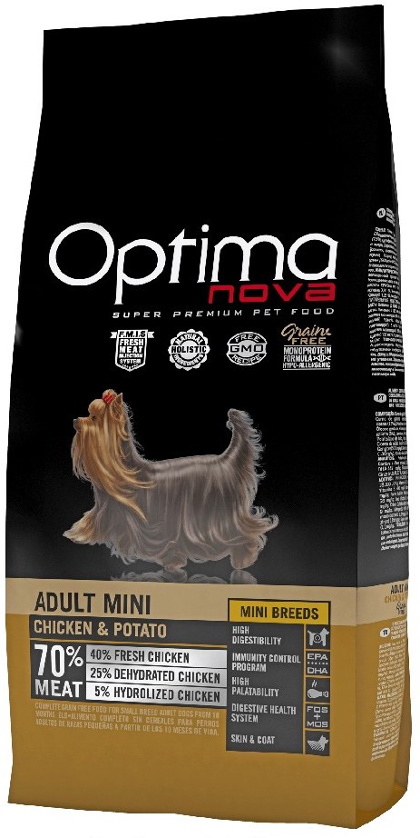 OPTIMAnova Dog Adult Mini Grain Free Chicken