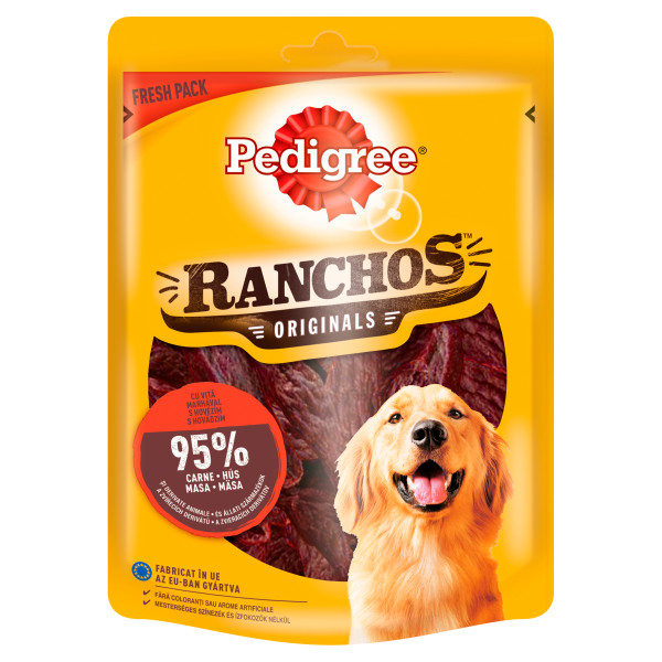 Pedigree Ranchos hovězí 70g