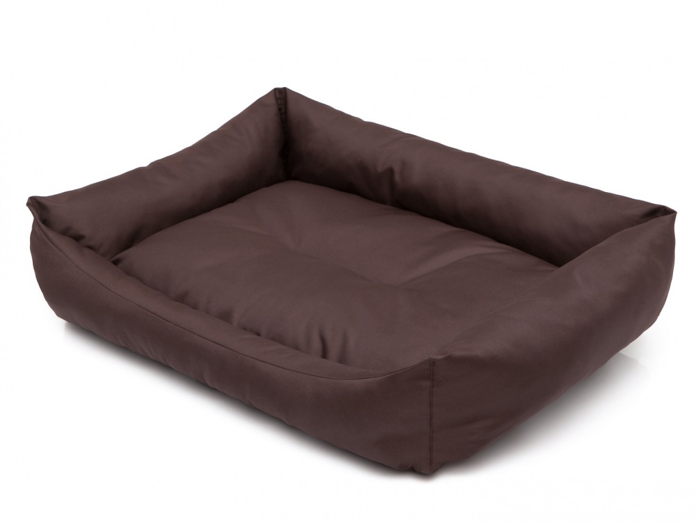 Pelech Eco Dog Bed tmavě hnědý XL