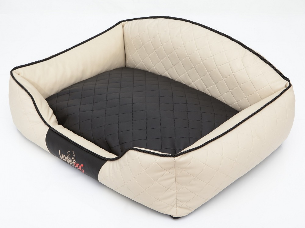 Pelech Elite Dog Bed černo/béžový XXL