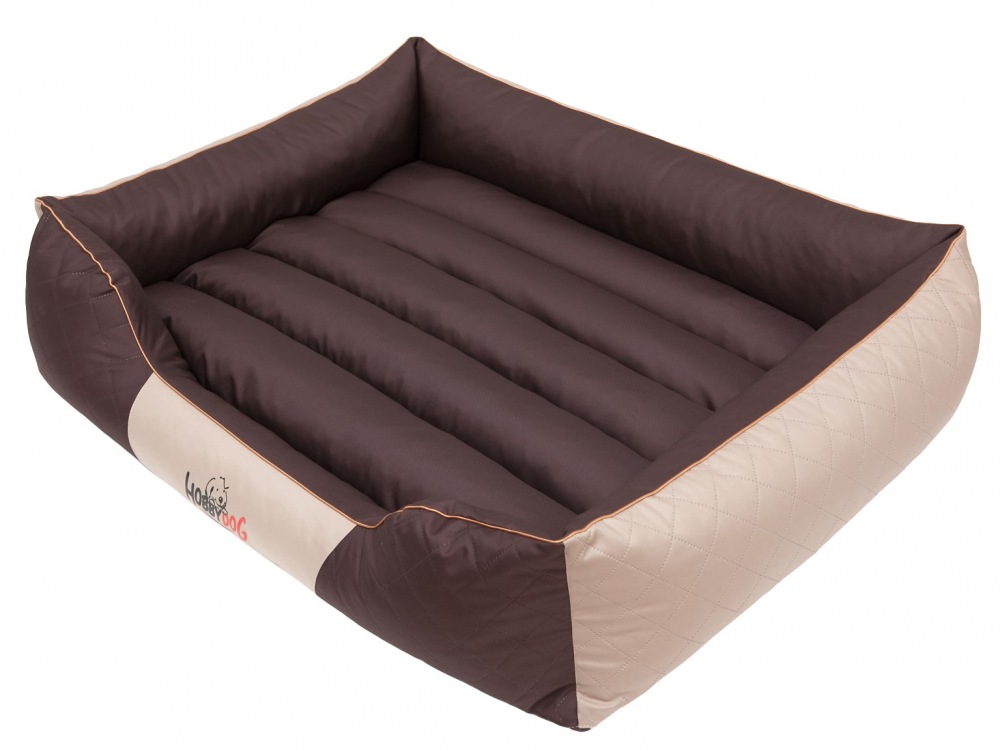 Pelech Premium Dog Bed hnědo/béžový XL